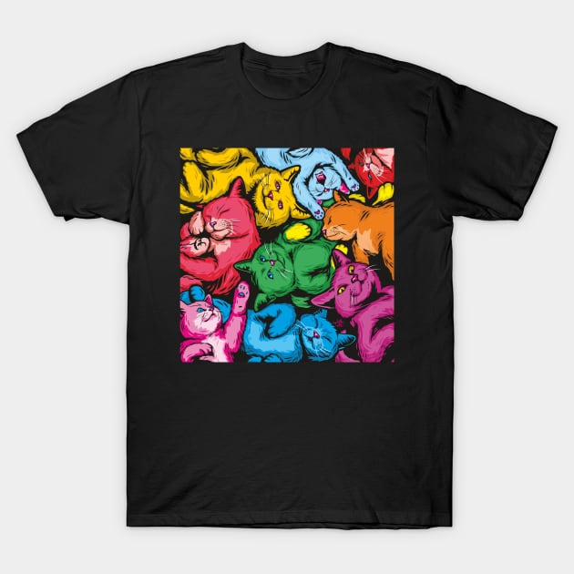 Jellybean Cats T-Shirt by Jamie Lee Art